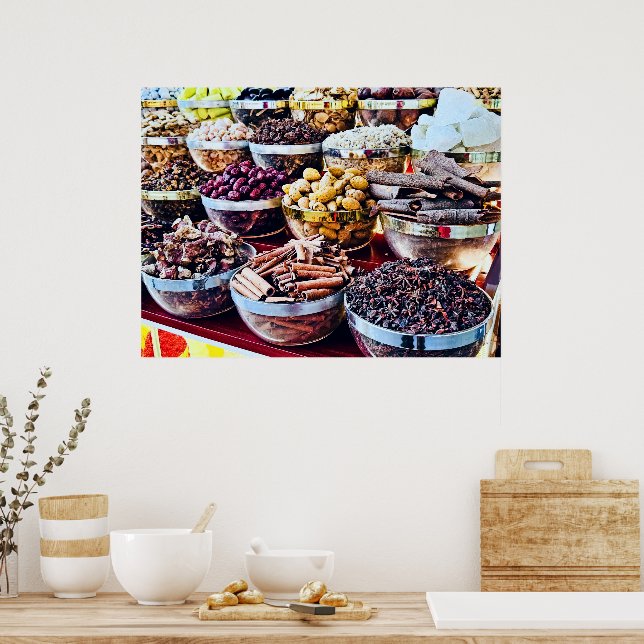 Dubai Spice Souk  Poster (Kitchen)