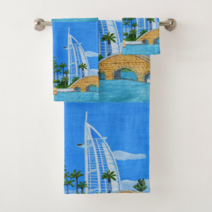 Dubai, the United Arab Emirates bath towels