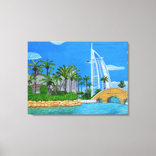 Dubai the United Arab Emirates  Canvas Print