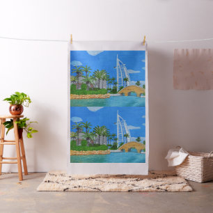 Dubai, the United Arab Emirates cotton fabric