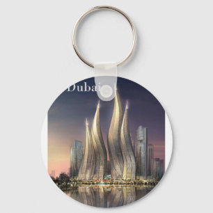 dubai Towers (by St.K.) Keychain