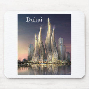 dubai Towers (by St.K) Mouse Pad