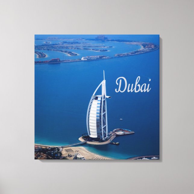 Dubai UAE Burj Al Arab Canvas Print (Front)