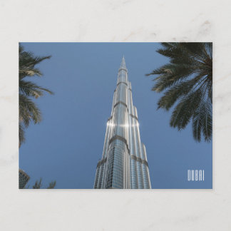 Dubai UAE Burj Khalifa Holiday Postcard