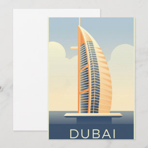 Dubai UAE Holiday Card