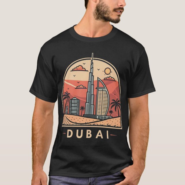 DUBAI, UAE T-Shirt (Front)