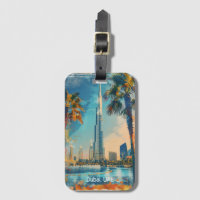 Dubai United Arab Emirates Burj Khalifa Artwork