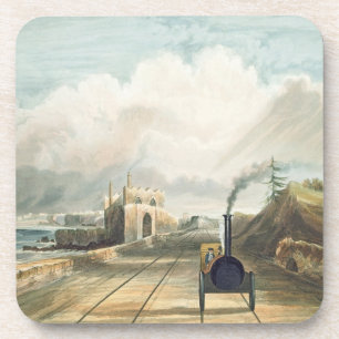 Dublin and Kingstown Railway: From the Footbridge Coaster