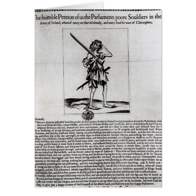 Dublin Broadsheet, 1647 (Front)