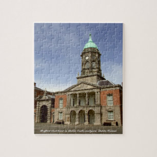 Dublin castle puzzle, Bedford clock tower Jigsaw Puzzle