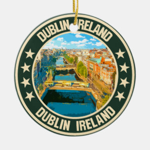Dublin                                             ceramic ornament