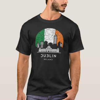 Dublin City Ireland Flag T-Shirt