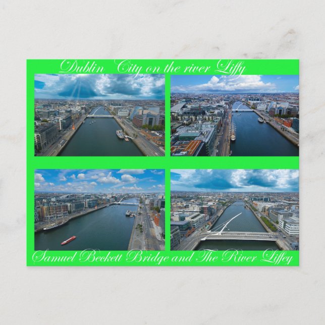 Dublin City Postcard (Front)