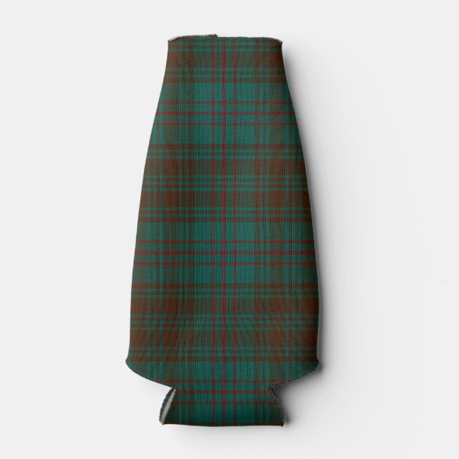 Dublin County Irish Tartan Bottle Cooler (Front)