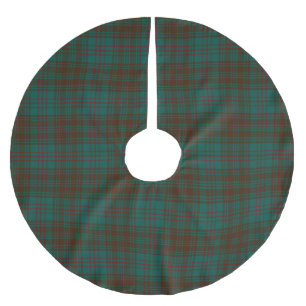 Dublin County Irish Tartan Brushed Polyester Tree Skirt