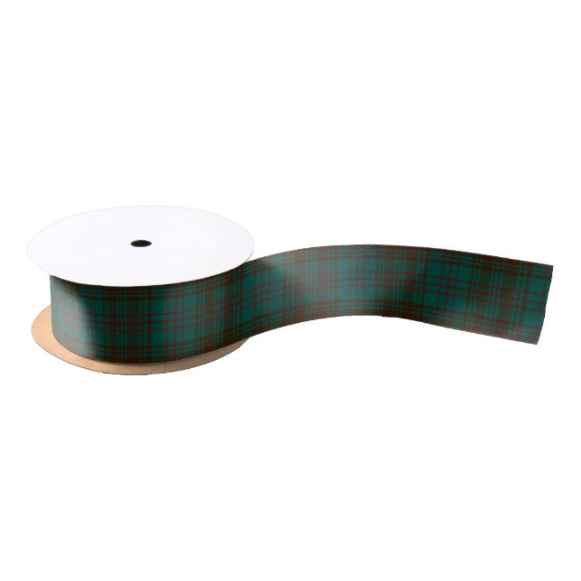Dublin County Irish Tartan Satin Ribbon (Spool)