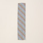 Dublin Doors Scarf<br><div class="desc">Dress up any outfit with this colourful scarf featuring the spectacular Georgian doors of Dublin!</div>