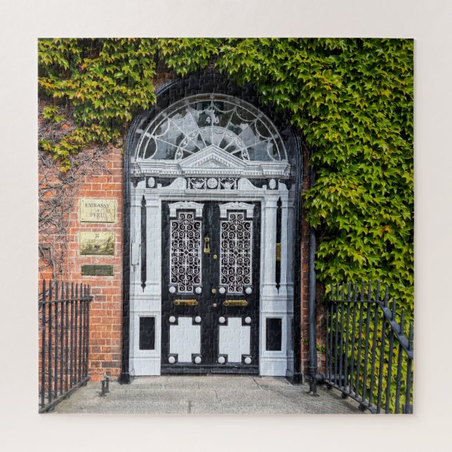 Dublin Georgian Door Jigsaw Puzzle (Vertical)