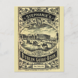Dublin Guide Book Personalized Postcard