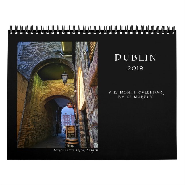 Dublin Ireland 2019 Calendar (Cover)
