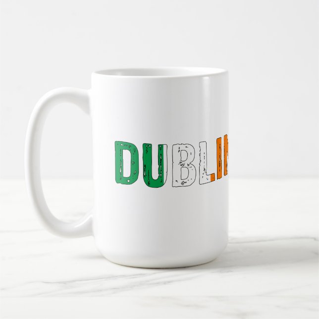 Dublin Ireland  Coffee Mug (Left)