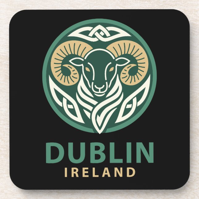 Dublin Ireland Europe Coaster (Front)