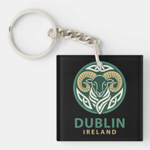 Dublin Ireland Europe Keychain
