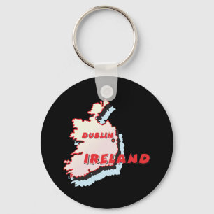 Dublin Ireland Keychain