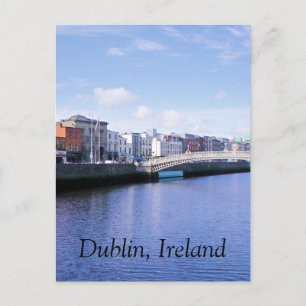 Dublin, Ireland postcard