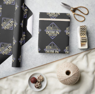 Dublin Ireland Wrapping Paper