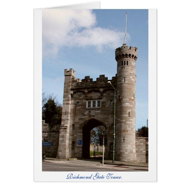 Dublin Irlande : Tour de porte de Richmond (Devant)
