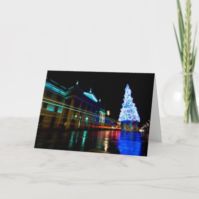 Dublin Lights Holiday Card (Front)