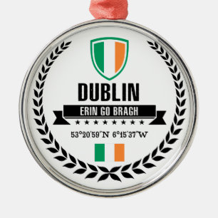 Dublin Metal Ornament