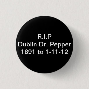 Dublin Remember 1 Inch Round Button