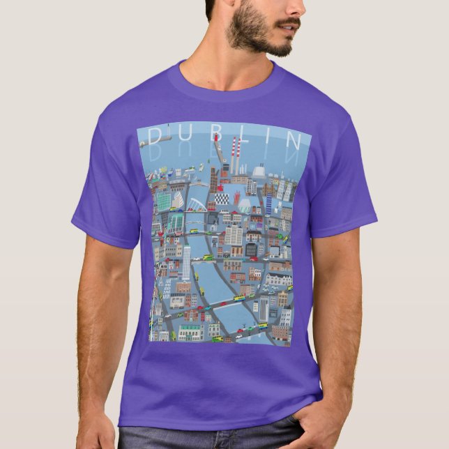 Dublin retro T-Shirt (Front)
