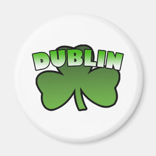 Dublin Shamrock Magnet