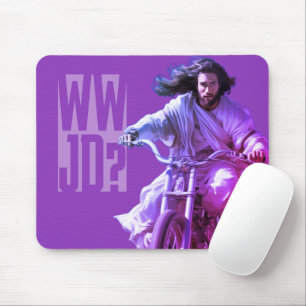Dubman Does Design: Jesus on Wheels, Heaven sent Mouse Pad