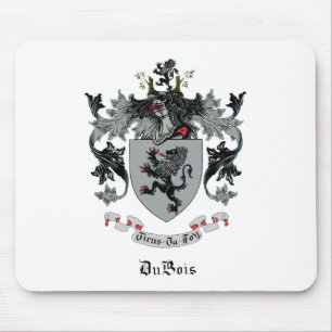 DuBois Family Crest Mouse Pad