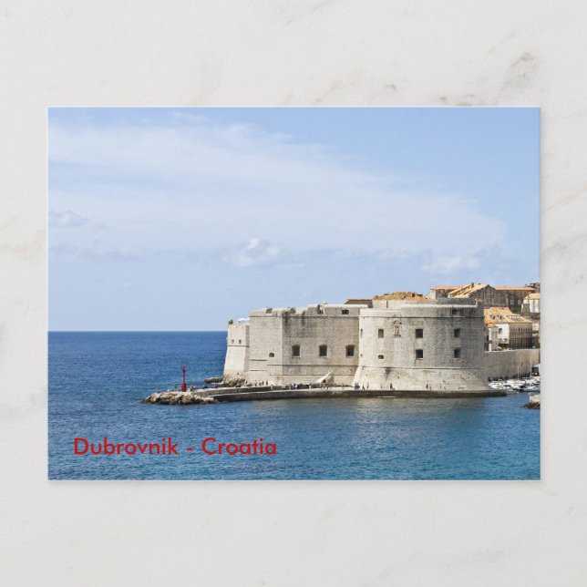 Dubrovnik - Carte postale Croatie (Devant)