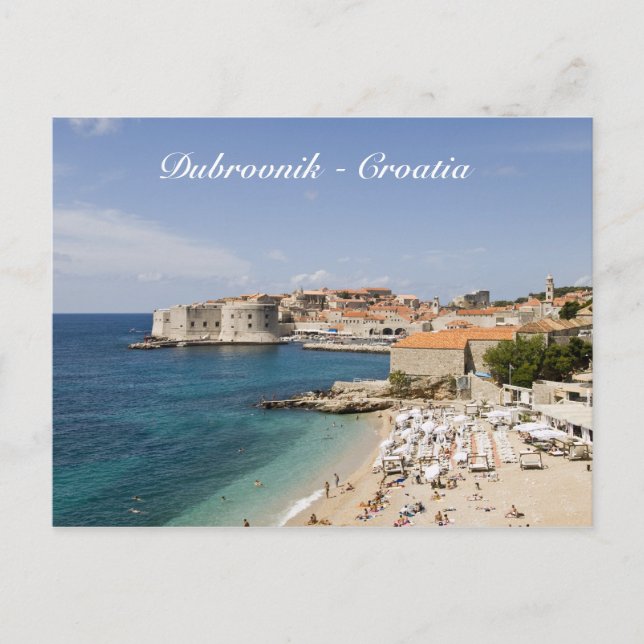 Dubrovnik - Carte postale Croatie (Devant)