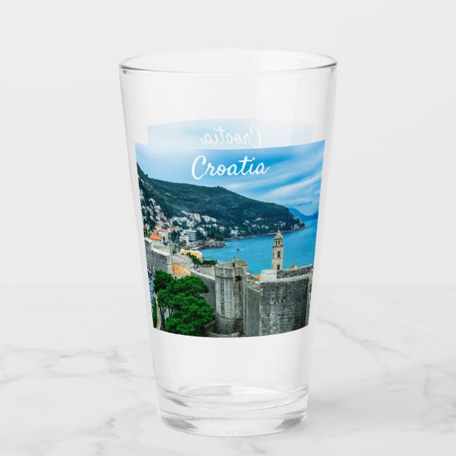 Dubrovnik city wall glass (Front)