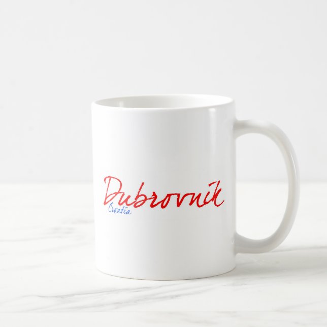 Dubrovnik Coffee Mug (Right)