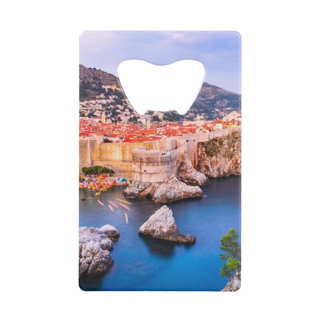 Dubrovnik Croatia Credit Card Bottle Opener (Front)