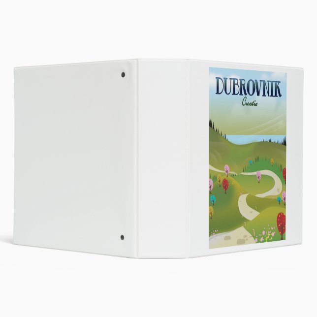 dubrovnik croatia landscape poster. binder (Background)