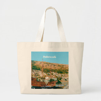Dubrovnik - Croatia Large Tote Bag