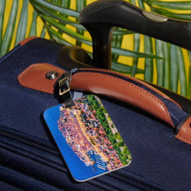 Dubrovnik Croatia Luggage Tag (Front Insitu 1)