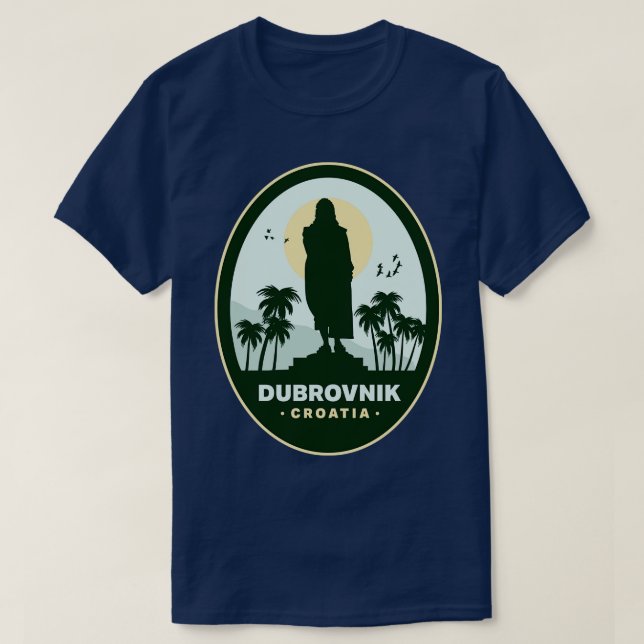 Dubrovnik Croatia T-Shirt (Design Front)
