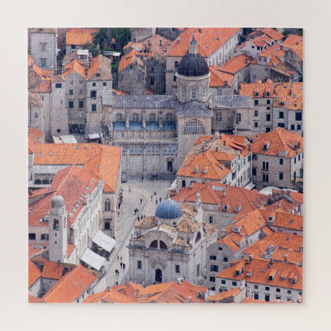 Dubrovnik Croatie difficile puzzle puzzle (Vertical)