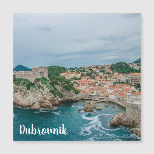 Dubrovnik harbor and city center