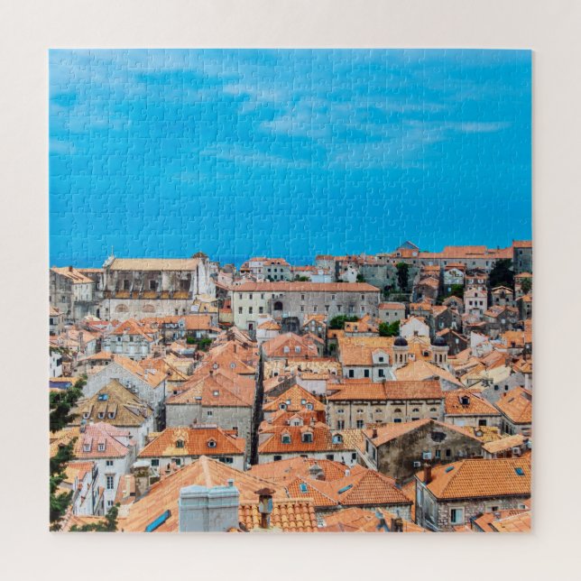 Dubrovnik historic center jigsaw puzzle (Vertical)